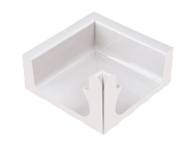 Декоративная вставка Olympic Series Внутренний угловой элемент водоотводного канала White 29x29