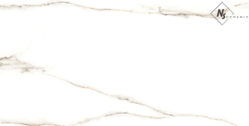 Керамогранит Porcelain Tile 1272 Белый глянцевый 60x120