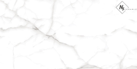 Керамогранит Porcelain Tile 1276 Белый глянцевый 60x120