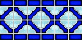 Декор Porcelain BW0020 глянцевая 48x48 150x306