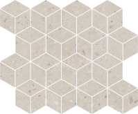 T017/14054 Декор Риккарди Мозаичный Бежевый Матовый 45x37.5