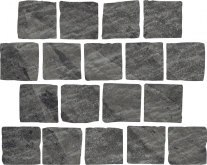 620110000062 Декор Materia X2 Титанио Блокс Натуральный 26.3x33