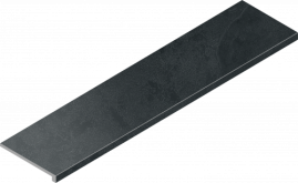 620070000809 Ступень Materia Титанио 120 Угловая Правая Патинированная 33x120