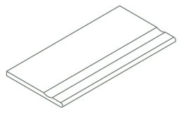 Ступень Magma X2 Fog Bordo Svasato Round 30x60