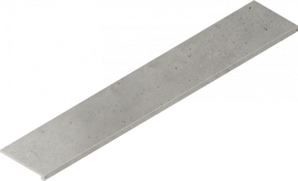 Ступень Avantgarde Silver Scalino Angolare Dx 33x160