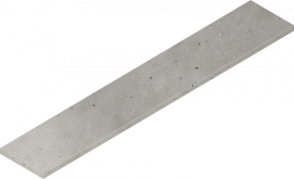 Ступень Avantgarde Silver Scalino Angolare Sx 33x160