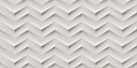 600010002192 Плитка 3D White Wall Chevron 30.5x56