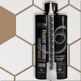 Матовая двухкомпонентная эпоксидная затирка 305 Карамельный