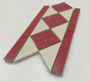 Бордюр Диана Микс 9 (01/40) MR 27.8x14.6