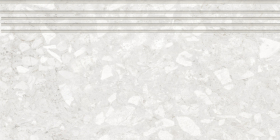 Ступень Molekula Белый MRx9 30x60