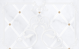 10300000190 Декор Милана Светло-серый 01 25x40