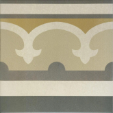 20928 Декор Caprice Burgundy Border 20x20