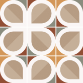 27691 Керамогранит Bauhome Blatt Warm 20x20