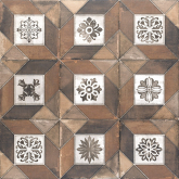 Декор Elegance Deco Brown 20x20