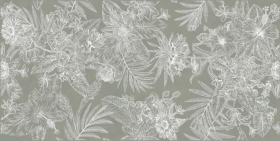 Декор Таделакт Зелёный светлый матовый обрезной 60x119.5x0.9