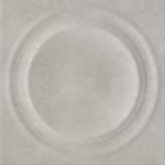 Декор Арль Серый матовый структура обрезной 20x20x0.95