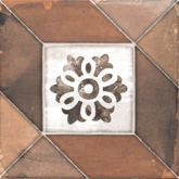 Декор Elegance Deco Brown 20x20