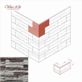 Искусственный камень Хайлэнд 292-05 17.2x9.5