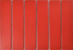 Мозаика Strip Красная матовая 4.5x19.5 28.8x19.5