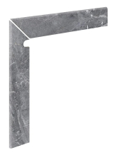 Подступенник Marble ML левый 441 Ceniza R9 596х596х11