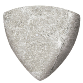 Декоративная вставка Marble Планка радиальная внешний угол 431 Arian R9 33х33х10