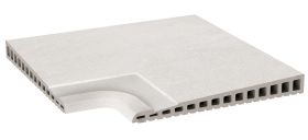 Керамогранит Urban Рукохват угол 348 Ivory R11/C 310х310х17-30