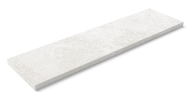 Плинтус Crosscut Прямая с заглушкой 1001 C1/R9 1200x330x11