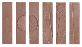 Керамогранит Koine Alphabet Ossido 4.5x18.6