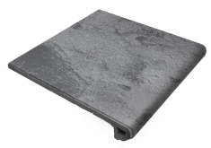 Ступень Metal Peldano Redondo 33 Black 32.5x33