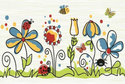 Декор Азалия D Детский 200x300x7