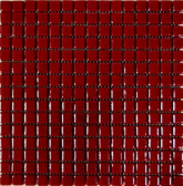 Мозаика Моноколор Пеламутровая красная 31.5x31.5