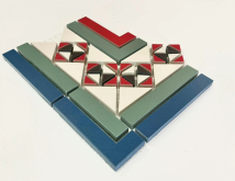 Бордюр Агата Угол Микс 3 (01/38/29/40/19) MR 262х190х172