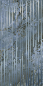 Декор Сен-Тропе Синий глянцевый обрезной 60x119.5x0.9