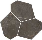 Декор Марсель Наборный коричневый матовый обрезной 26.5x25.5x0.9