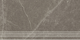 Ступень Эстерель Фронтальная коричневый матовый обрезной 30x60x0.9