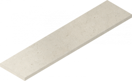 Ступень Аура Стоун Уайт Угловая Левая 33x120