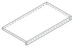 Ступень Аура X2 Классик Оак Фронтальная 33x120
