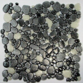 Мозаика Gravel Mix7 растяжка гравий 30x30