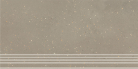 Ступень Пунтум Фронтальная бежевый матовый обрезной 30x60x0.8