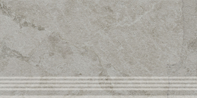 Ступень Сплит Фронтальная серый матовый обрезной 30x60x0.8