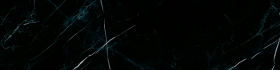 Бордюр Imperial Marquina Black Rett Matt 7.5х30
