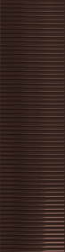 Плитка Groove Brown 1 Gloss STR 29.8x7.8x1