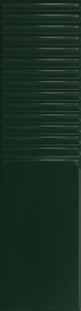 Плитка Groove Green 2 Gloss STR 29.8x7.8x1