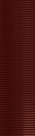 Плитка Groove Burgundy 1 Gloss STR 29.8x7.8x1