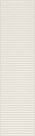 Плитка Groove White Sugar 1 STR 29.8x7.8x1