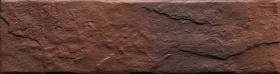 Клинкерная плитка Country Wisnia Rustiko спец. 24.5x6.5