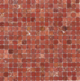 Мозаика Stone Travertine Red Pol 15x15x4 30.5x30.5