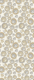 Декор Versace Manifesto Medusa White 120x280