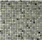 Мозаика Pixmosaic Венеция Jet Green матовая 10x10x6 30.5x30.5