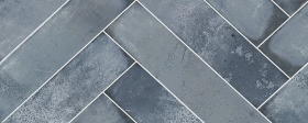 00-00110172 Декор Azori Talisman Плитка Azori Bricks Blue 20.1x50.5